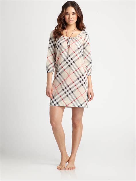 burberry bathrobe|burberry bathing suit cover up.